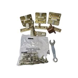 Johnson 1700 Series Bifold Door Hardware Lot Parts Only Hinges Brackets Knob